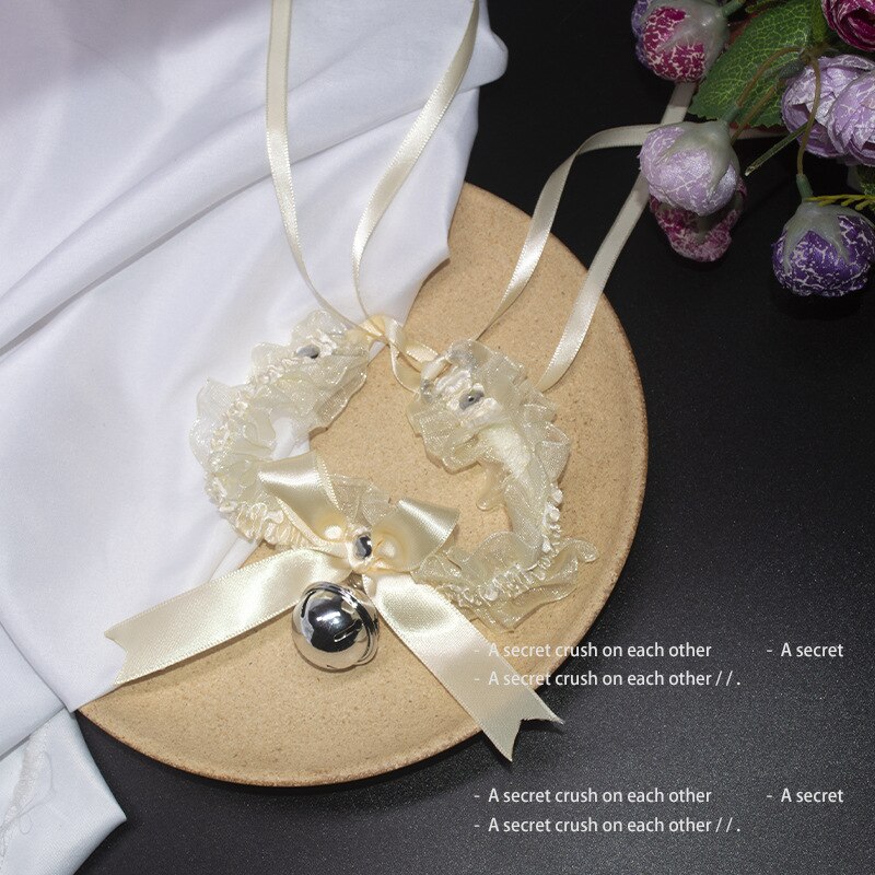 Witte kanten chokerketting: bruidshuwelijkssieraden - België Witte kanten chokerketting: bruidshuwelijkssieraden - België