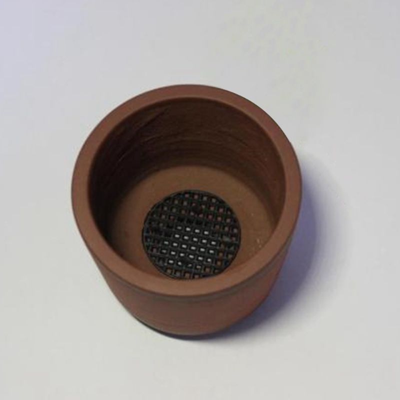 100Pcs Flower Pot Hole Mesh Pad, 4.5cm Diameter Round Bonsai Pot Bottom Netting Hole Screen Grid Mat Mesh Drainage