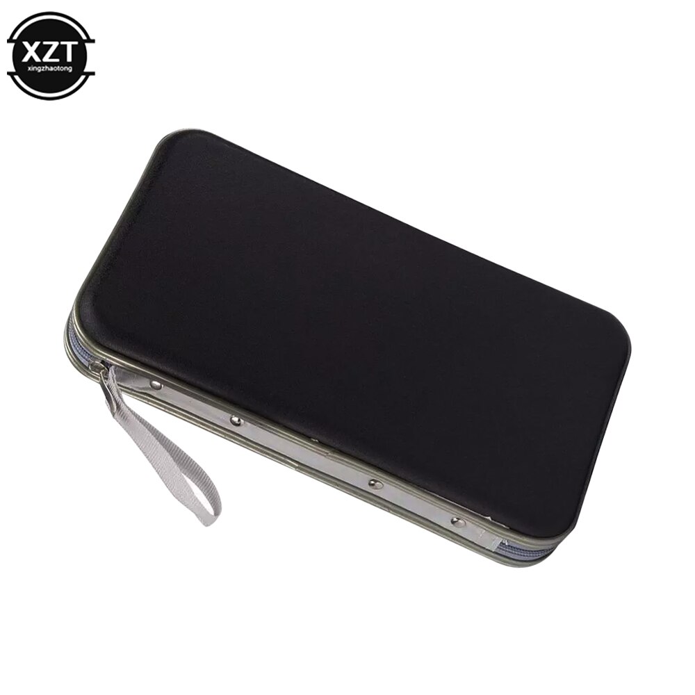 CD Case Waterproof Compression CD Package 80 Disc Capacity For Home Office And Travel Storage CD Bag with Zipper: black