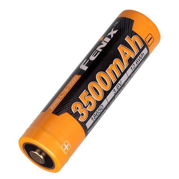 Fenix ARB-L18-3500 3500mAh 18650 rechargeable Li-ion battery: 1 PCS