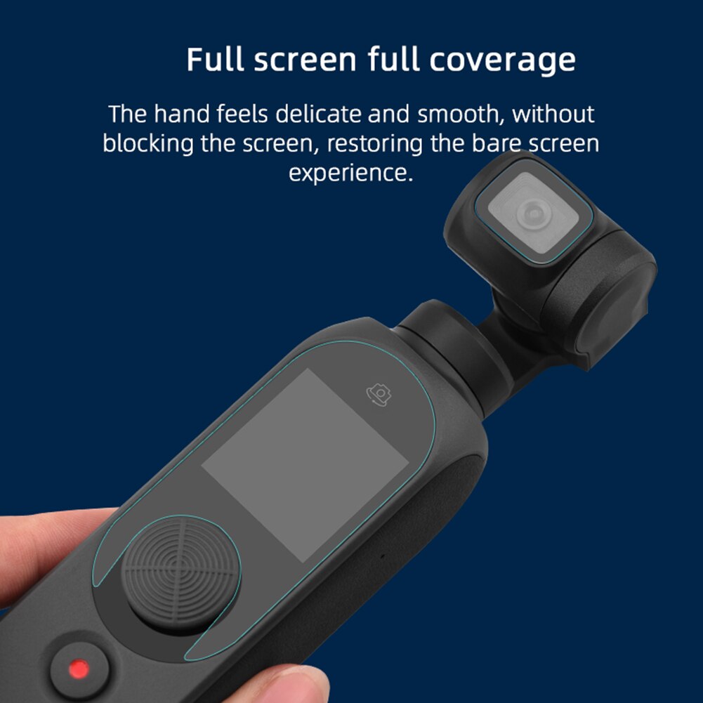Tempered Glass Lens Screen Protective Film Handheld Gimbal Camera Scratch-Proof Covers Protectors Accessories For FIMI PALM 2