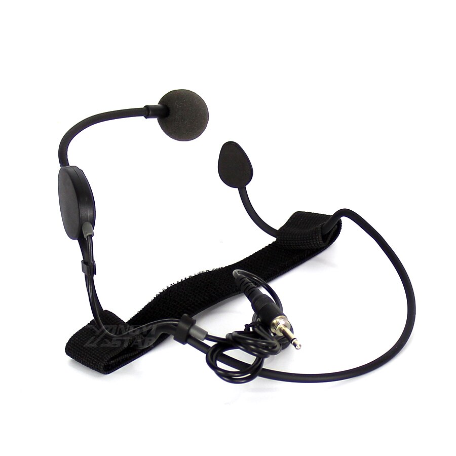 Headworn Condenser Mic Headset Microphone 3.5mm Male Screw Jack Microfone For Karaoke Wireless System Transmitter