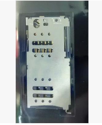 sim card reader contact connector houder voor MEIZU meilan M1 note M463U sleuf module,