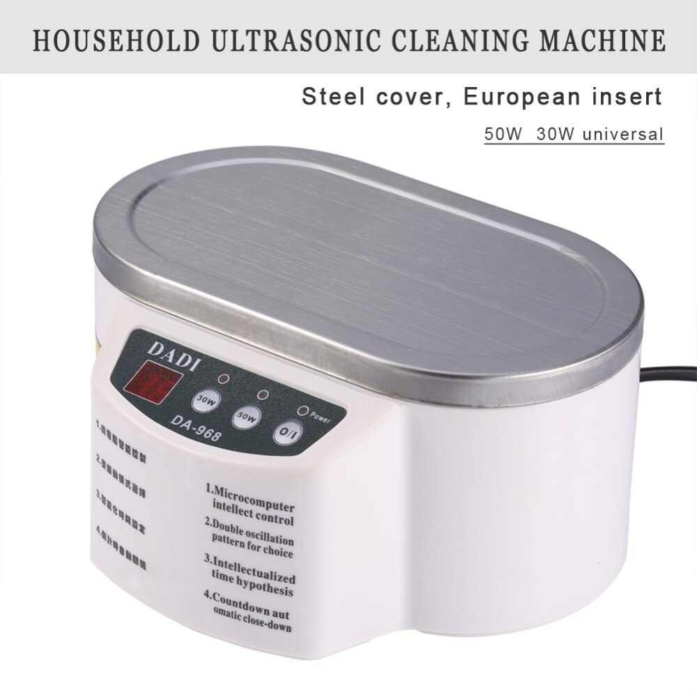 600ml Ultrasonic Cleaner Machine Intelligent Control ultrasonic cleaning Machine For Jewelry Glasses Watches Circuit Board