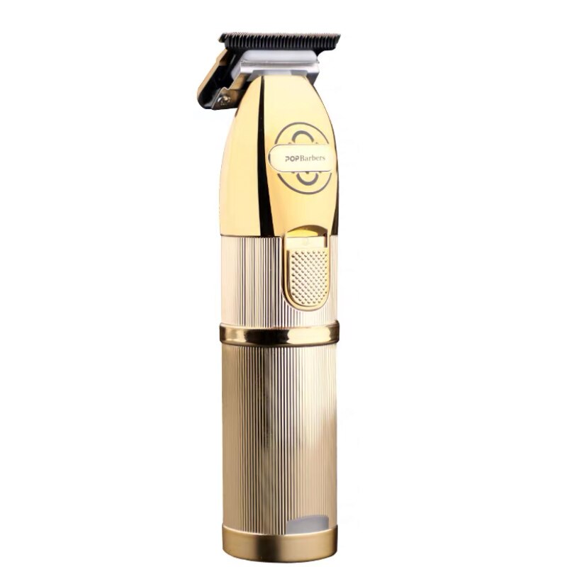 USB Rechargeable Gold Hair Clipper Electric hair trimmer Cordless Shaver Trimmer Men Barber Hair Cutting Machine