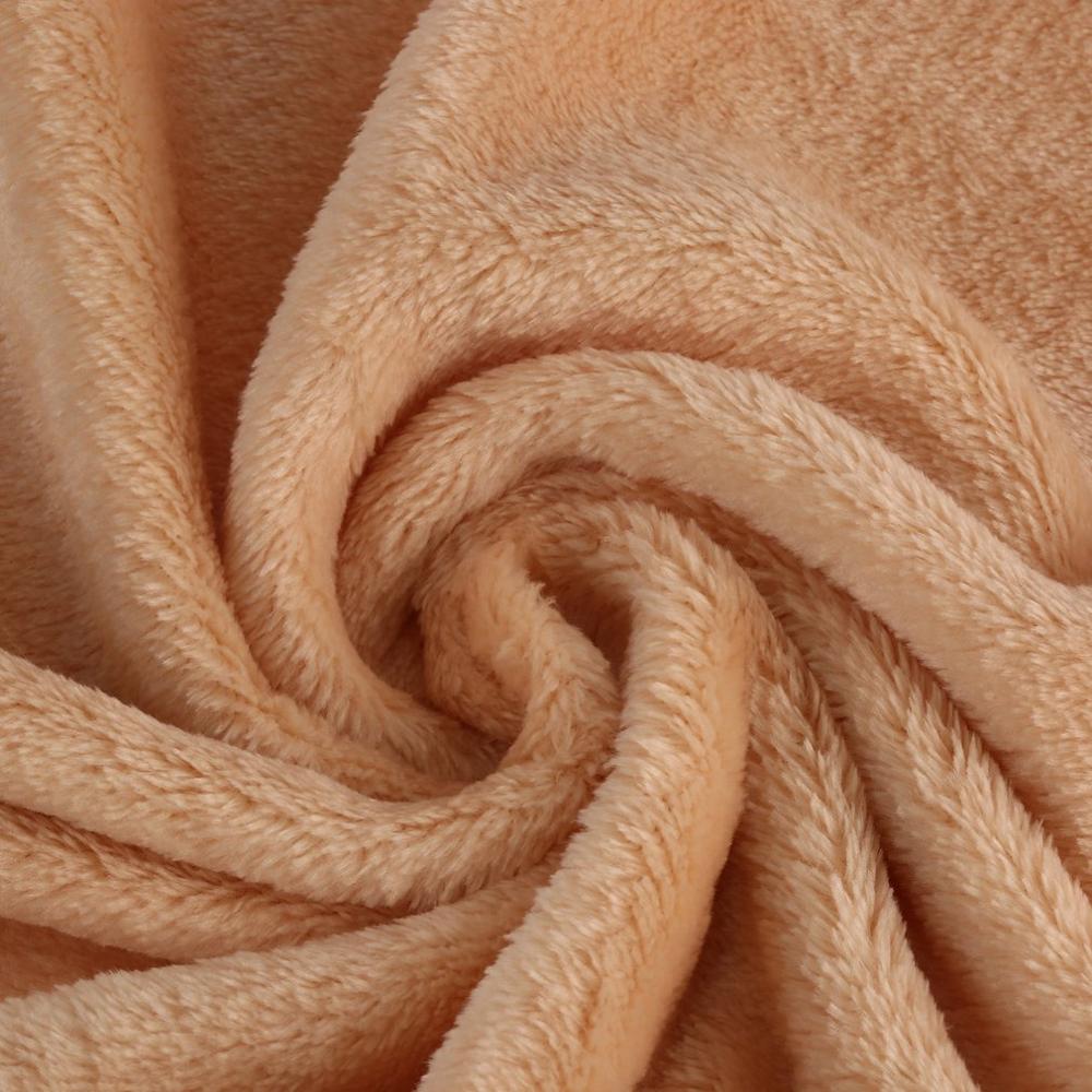 Mjuk och varm korall sammetsfilt vinterlakan överkast soffa rutigt tyg lätt mekanisk tvätt flanellfilt