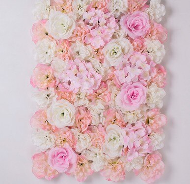 40 x 60cm silke rose blomst champagne kunstig blomst til bryllupsdekoration blomst væg romantisk bryllup baggrund dekoration: J