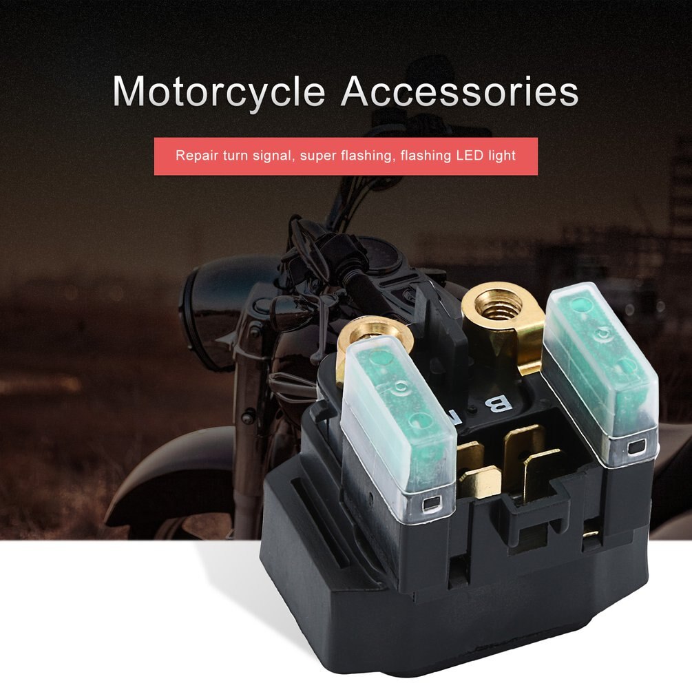 Relè Solenoide Avviamento Per Moto E Snowmobile YAMAHA – Compatibile RX-1, Warrior, VK10L, TTR, TW200, FZ6 E Molti Altri