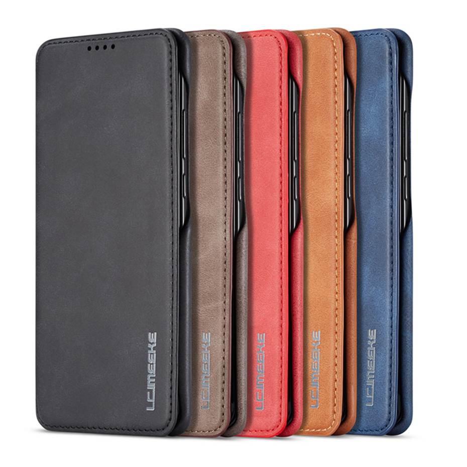 Flip Case Voor Samsung Galaxy A21S Case Lederen Luxe Portemonnee Business Vintage Boek Cover Voor Samsung Galaxy A21S Case