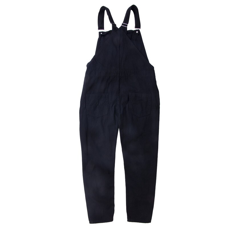Menn ripped jeans jumpsuits hi street distressed denim bib overalls mann suspender denim bukser herre lekedress