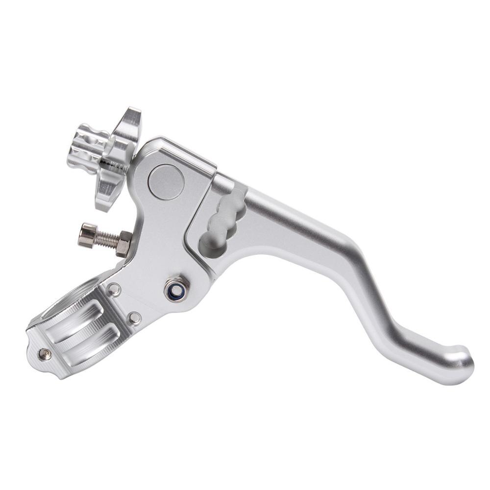 CNC Motorrad Stunt Kupplung Hebel Pull Kabel System Für Suzuki TL1000R SV1000 SV650 DL1000/650 V-Strom DL 650 GSX650F TL1000S: Silver H