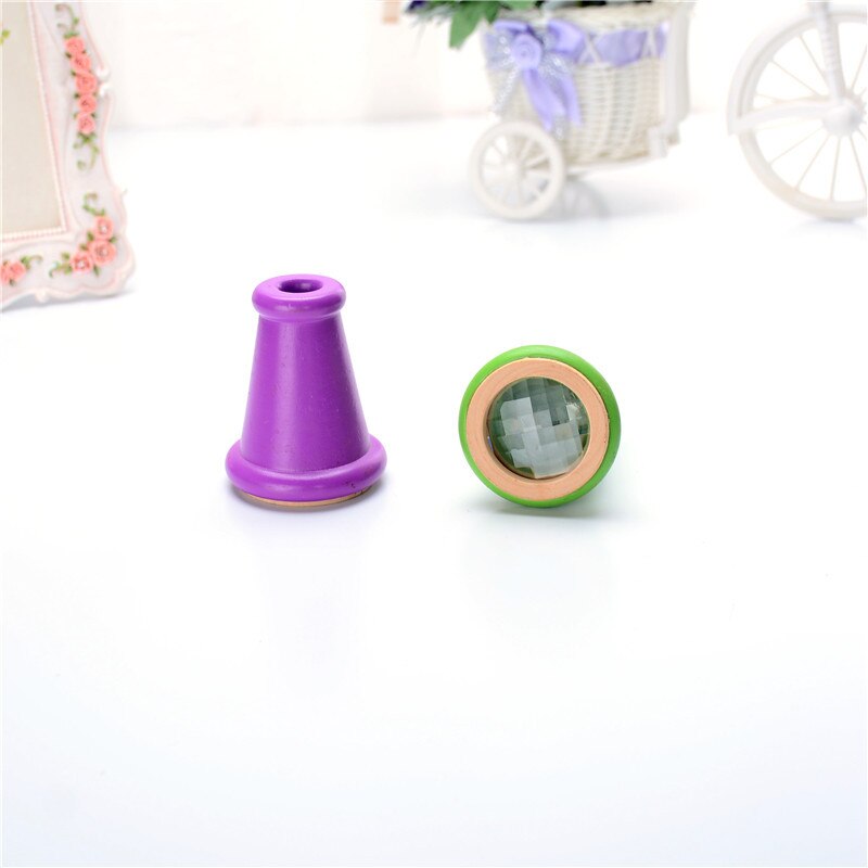 Houten Multi Randen Caleidoscoop Cartoon Bee Eye Effect Prisma Interessante Educatief Speelgoed Voor Kinderen Leren Verjaardagscadeautjes: Conical Shape