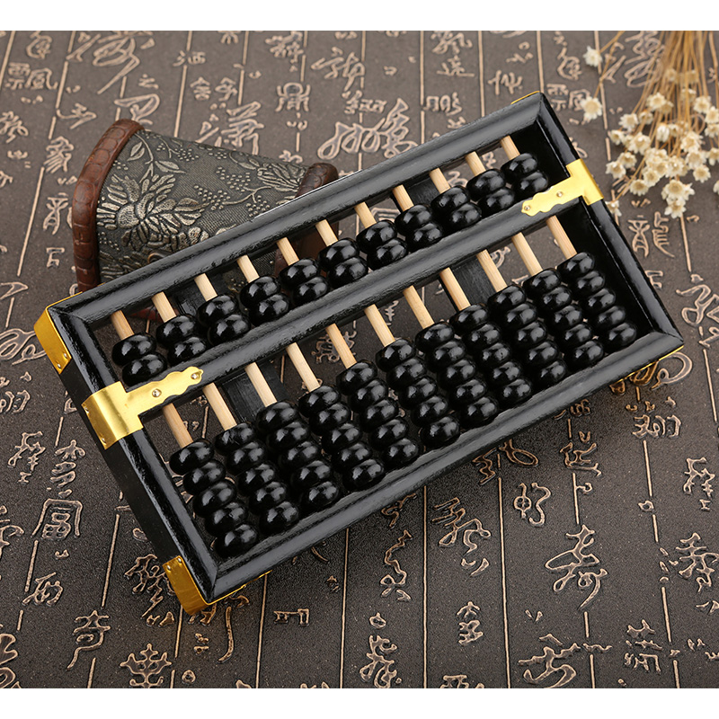11 COLUMN old Chinese abacus sorban for students,teacher ,accountant X6