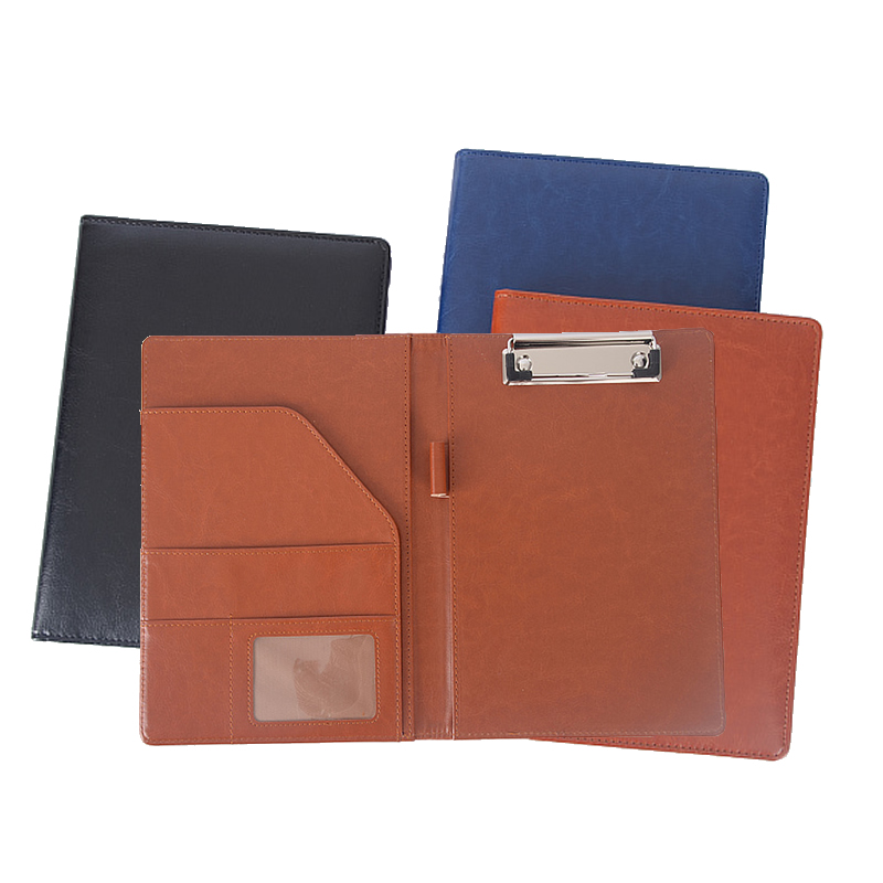 A5 Document Bag File Folder Clip Board Business Office Financial School Supplies Faux Leather Made Super on Now