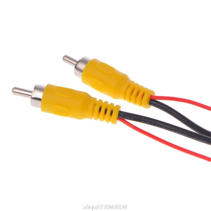 RCA Male To Male AUX Video AV Cable For Car Rear Camera DVD Player TV Box N16 20