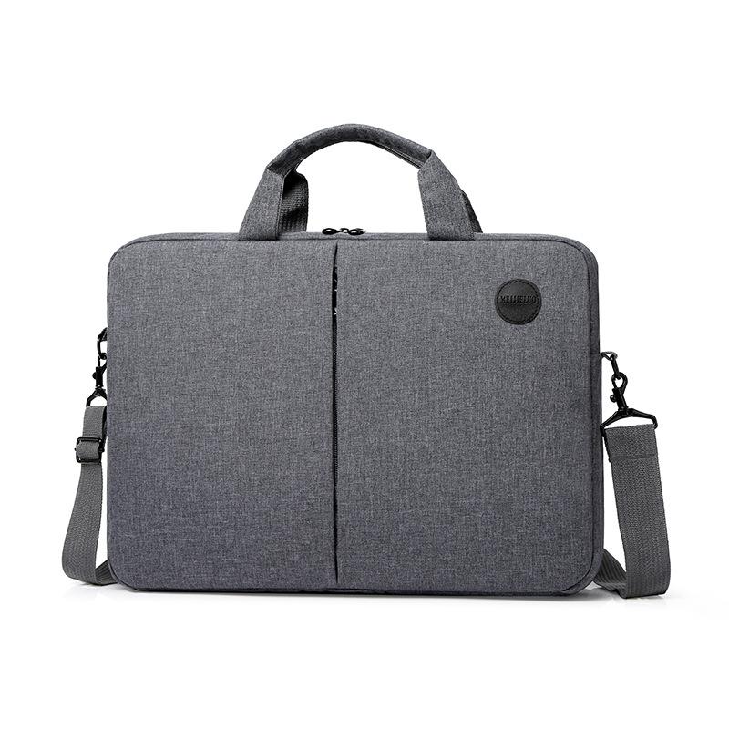 Mannen Aktetas 15.6 Inch Canvas Computer Tas Handtas Voor Mannen Vrouwen Aktetas Schoudertas Office Tassen Voor Mannen Maletin Mujer
