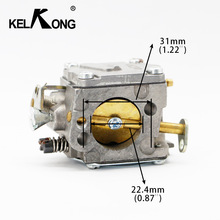 KELKONG-carburador de gasolina para motosierra, compatible con HUSQVARNA 61, 268, 266, 272 XP, 20mm