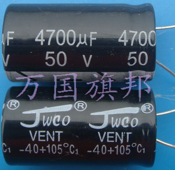. 4700 uf 4700 uf elektrolytkondensatorer 50 v 22 * 40 mm