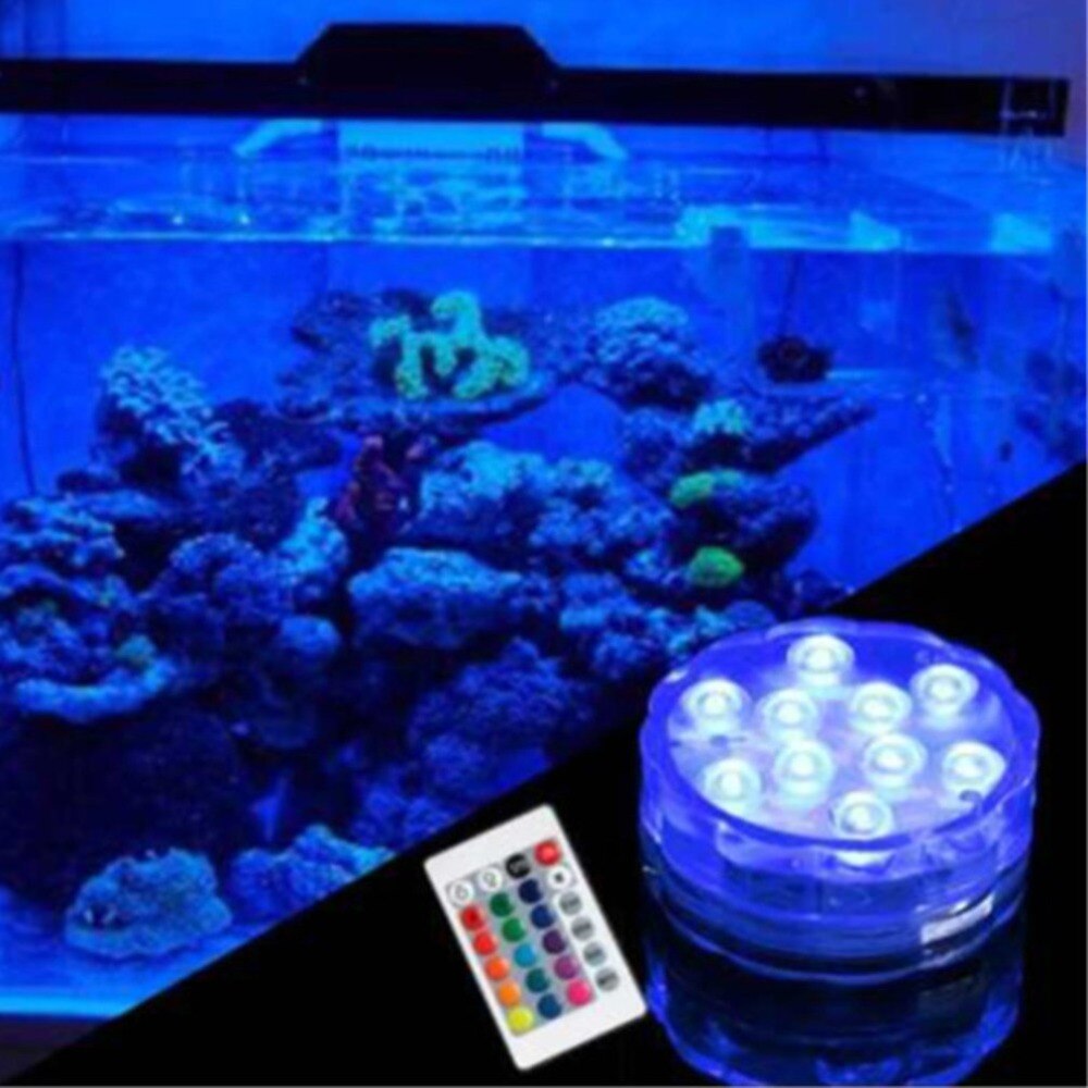 Swimming Pool Light ip68 piscine With Remote Control RGB Submersible Light Durable LED Bulb Portable Underwater