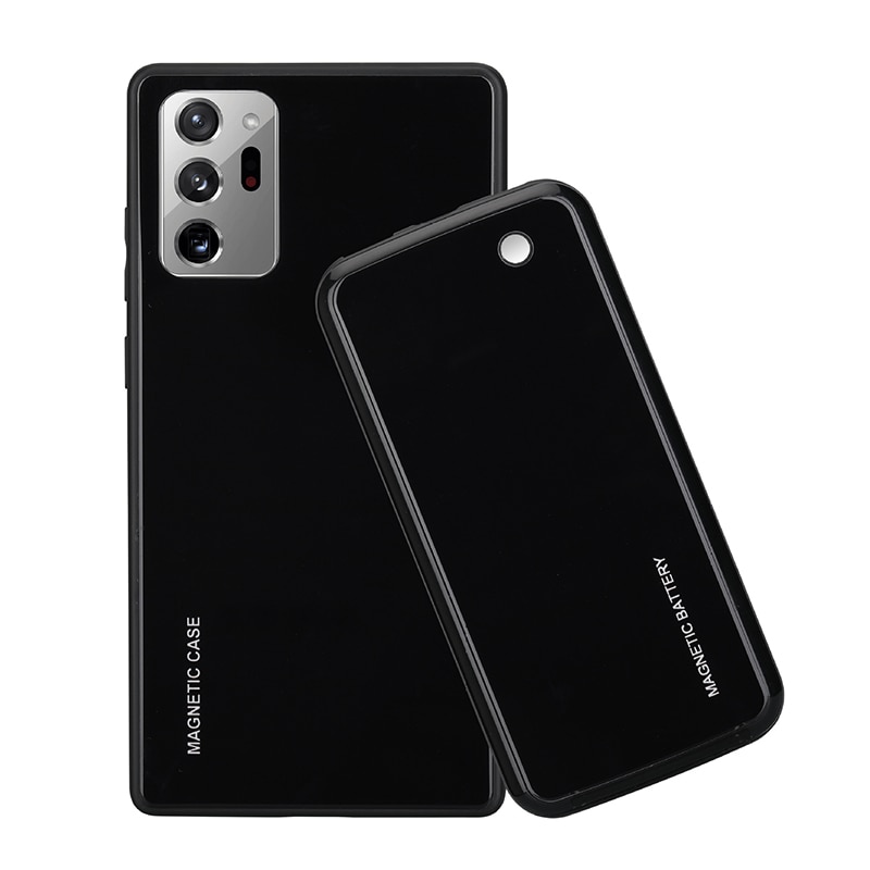 Batterijladerhoesje voor samsung galaxy note 20 , ultramagnetische draadloze oplaadpowerbank, batterijhoesje voor samsung note 20
