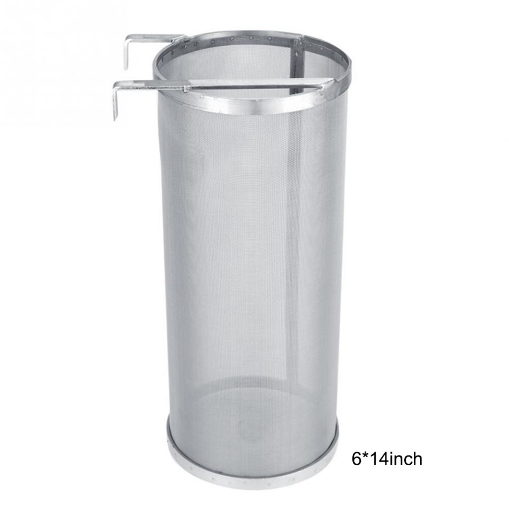 Rostfritt stål brygga öl humle nät filter sil nät filter sil 6*14 tum , 4*10 tum: 6 x 14 tum