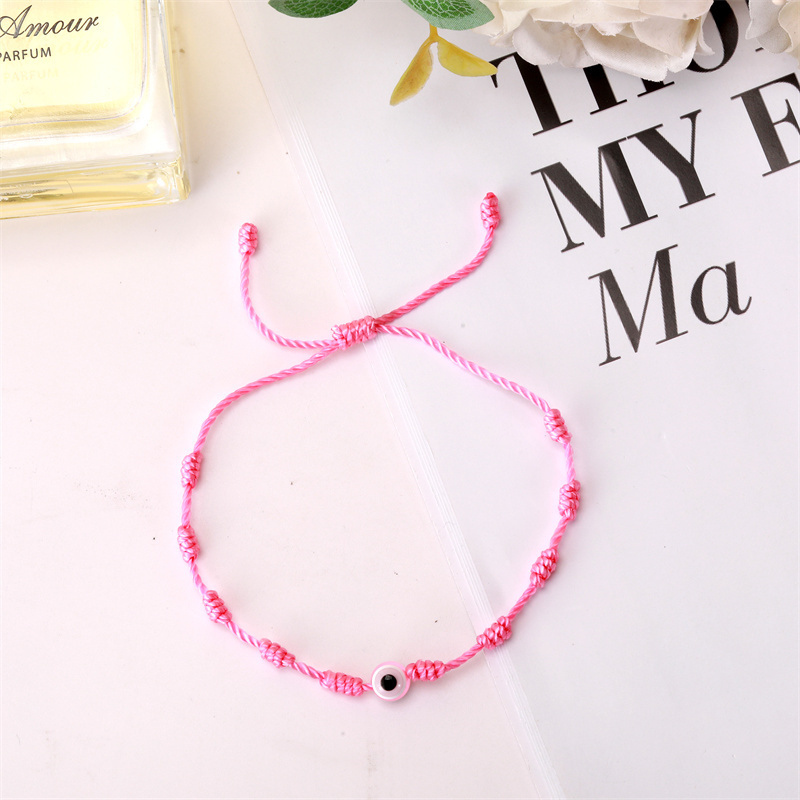 4 Uds. De pulseras mexicanas de la Virgen María, pulsera de San Judas para mujeres y niñas, cadena roja, mal de ojo, cuentas verdes, tobilleras, de joyería