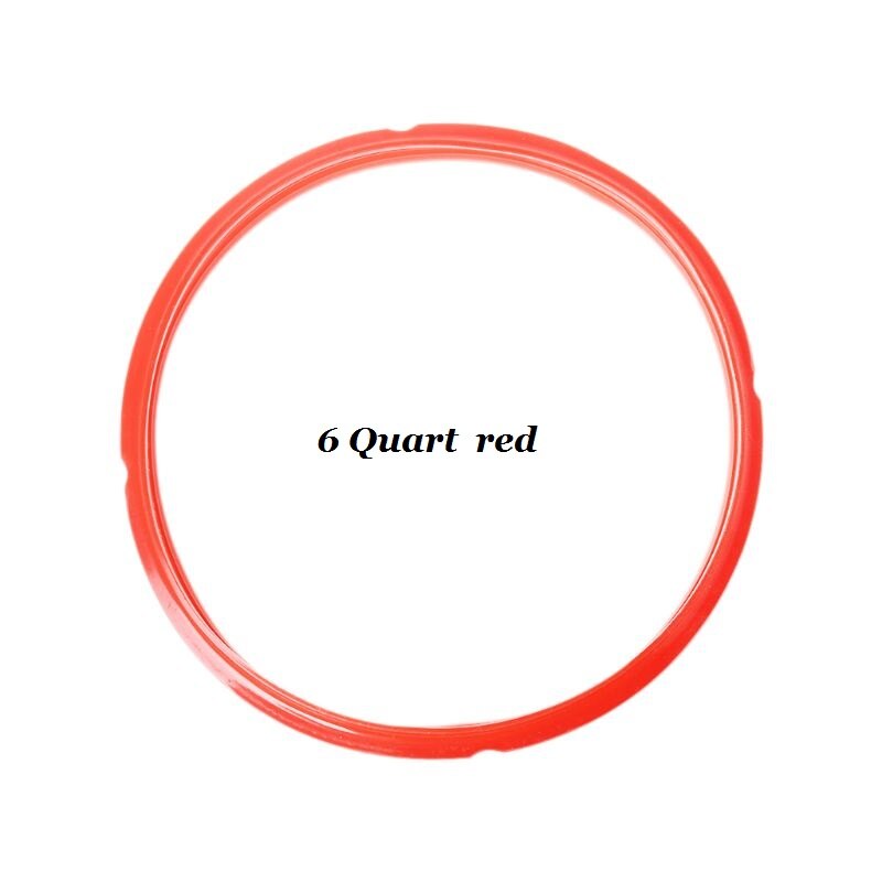 Silicone Sealing Ring 6/8 Quart For Instant Pot Electric Pressure Cooker A6HB: RED