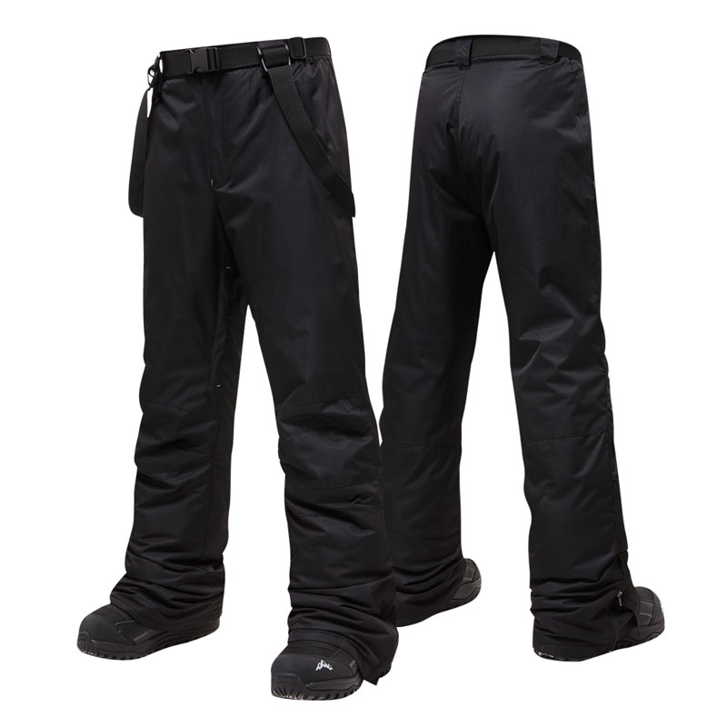 Ski Pants Men -30Celsius Windproof Waterproof Warm Couple Snow Trousers Winter Ski Snowboard Pants Brand