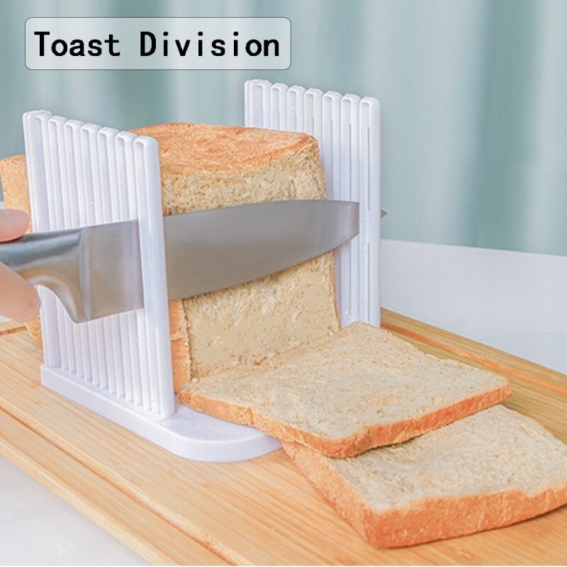 ^ 16*15*14.9Cm Thuis Keuken Toast Brood Cutter Bakken Tool Slicer Brood Machine Slicer Toast Splitter ^
