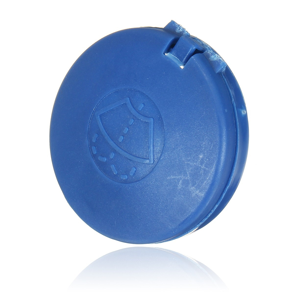 Tapa de depósito de líquido limpiaparabrisas para coche, cubierta azul para Peugeot 301 307 308 408 508/Citroën Sega Triumph C4L C5 C2