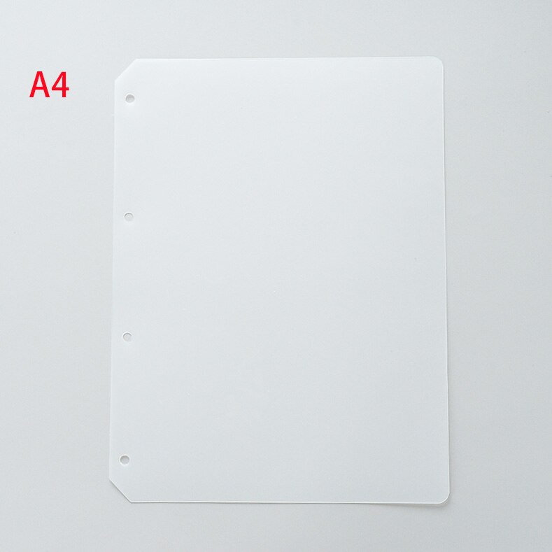 4Pcs 112 Gaten Reparatie Losse Blad Papier Sticker, Bindmiddel Gat Ringen Reparatie Stickers. Herstellen Gat: A4 dividers