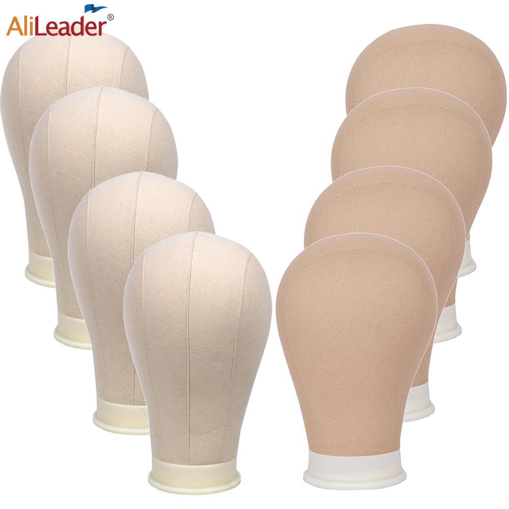 Wig Making Canvas Head and Training Head Tripod for Wigs Good Mannequin Head for Making Wigs