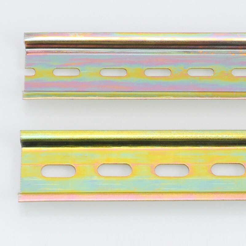 1pcs C45 Steel Guide Din Rail Mounting Clip Installation Track Fixed 35mm Wire Cable Row MCB Fixing Seat L:500mm