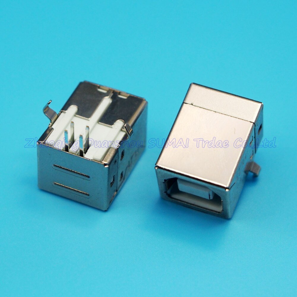 Bf typ b usb skrivarport jack  to 4 pin 90 graders kontakt