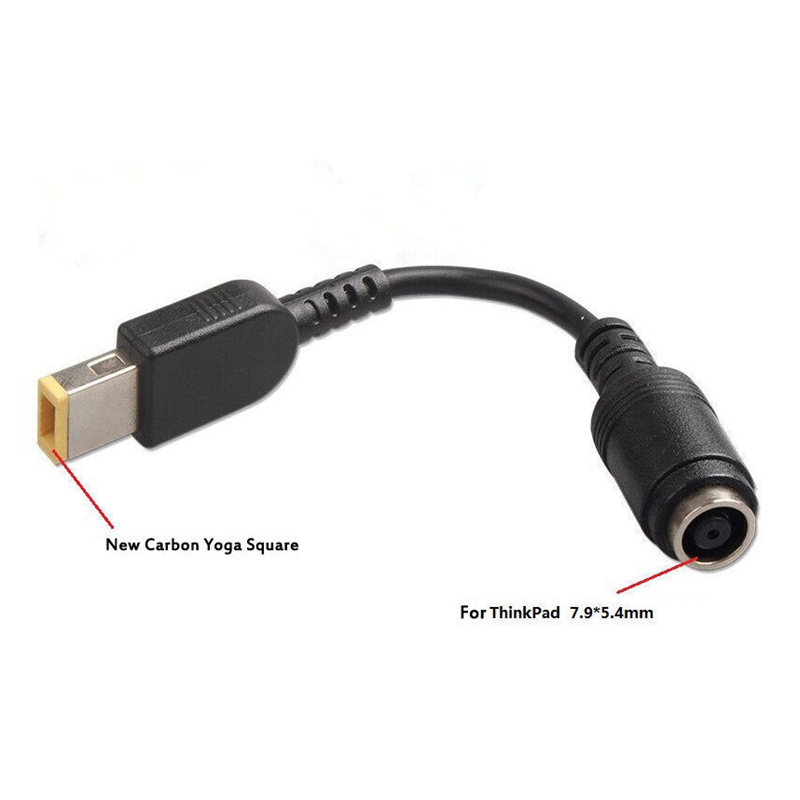 Power Conversion Kabel Ronde Poort Vierkante Poort Laptop Dc Power Aansluitkabel Voor Lenovo X240 X1 G405