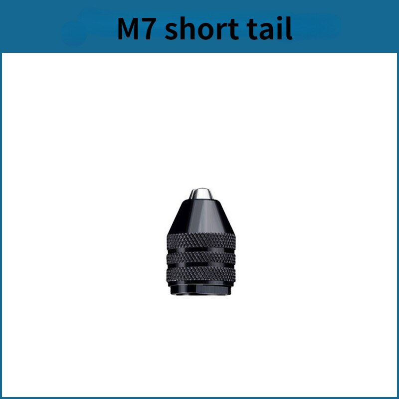 1pcs 0.3-3.6mm Multi Drill Chuck Keyless For Dremel Rotary Tools Keyless Drill Bit Chucks Adapter Converter Universal Mini Chuck: M7 S