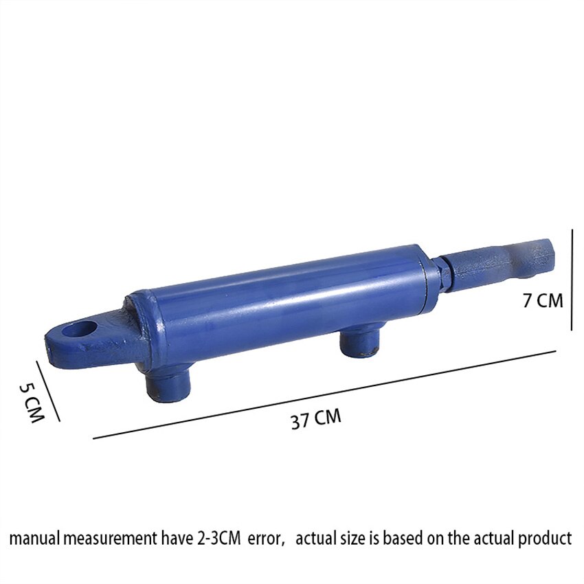 1pc 100-500mm rörelser hydrauloljecylinder kraftig dubbelriktad lyft liten vedklyv 2 tonnage hydraulcylinder