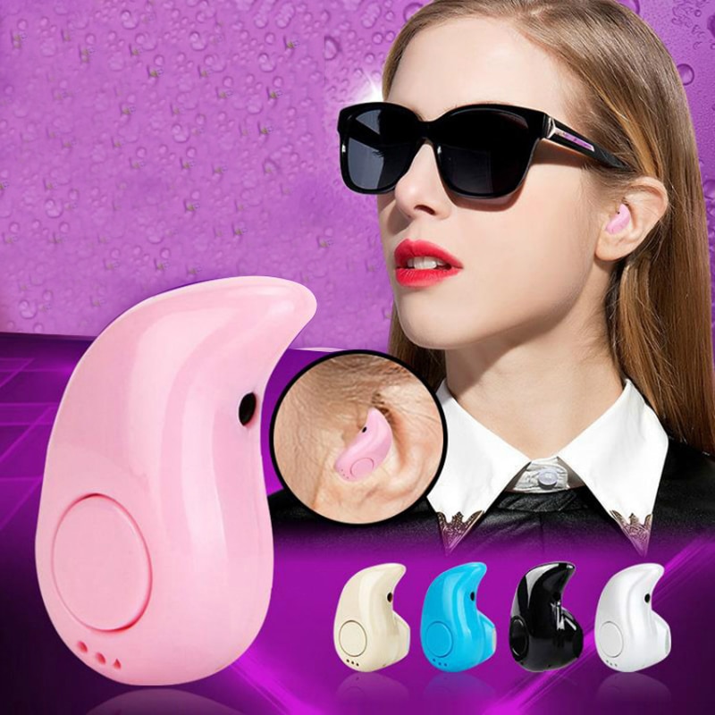 S530 Mini Wireless Bluetooth Earphone in Ear Sport with Mic Earphones Handsfree Headset Earphone Earphone for iPhone 8 X Samsung