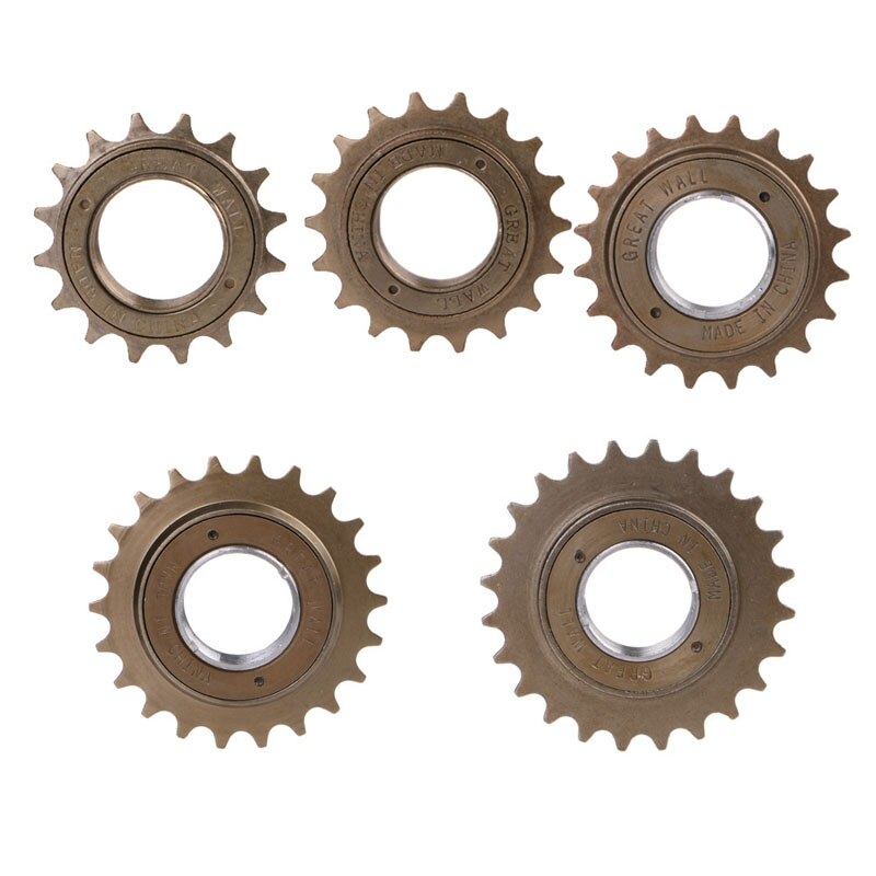 Bmx cykel cykelløb 16/18/20/22/24t tand enkelt hastighed freewheel tandhjul del