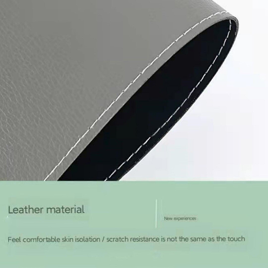 Winter Heating Mat Electric Heating Mouse Pad Waterproof PU Leather Writing Mat 2 Gear Temperature Adjustment For Home Office