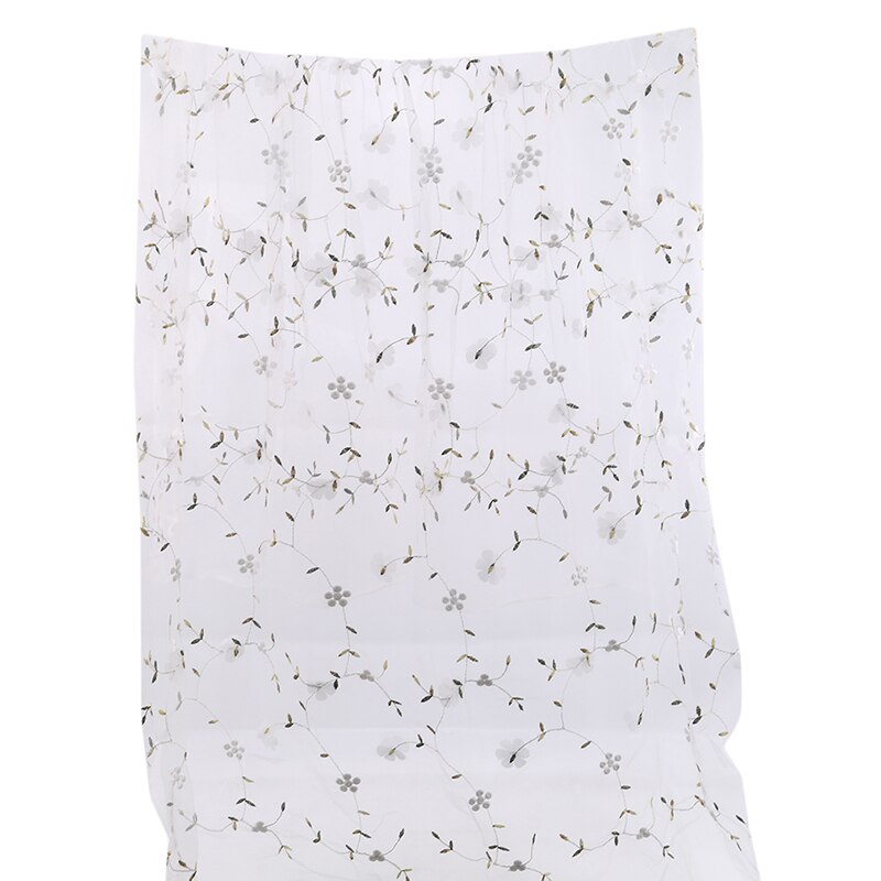Chiffon Flower Embroidery Fabric 3D Flower Embroidery Tulle Lace Fabric DIY Skirt Clothing Sewing Fabric: white
