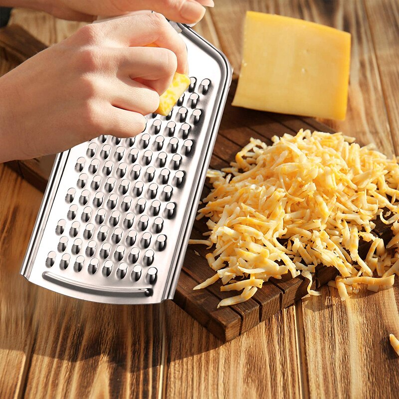 Kaasrasp Handheld Rvs Zester Voor Keuken Gadgets Nootmuskaat Aardappel Gember Knoflook Groente Chocolade Boter Rasp