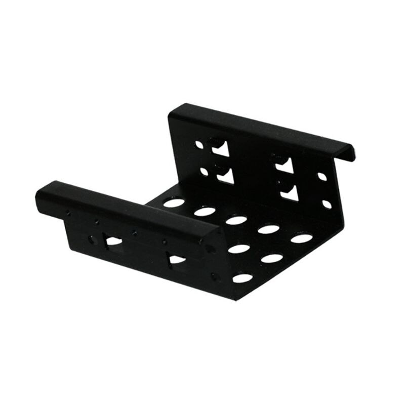 USB 3.0 2 Port Optical Drive Front Panel Expansion with 2-Bay 3.5 Inch to 2.5 Inch Hard Drive Caddy Mobile Holder