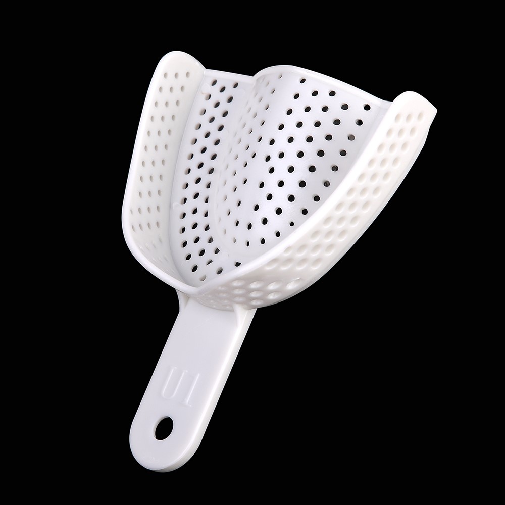 10 unids/set bandeja de plástico Dental sin malla herramientas de dentista Material de laboratorio de odontología soporte para dientes