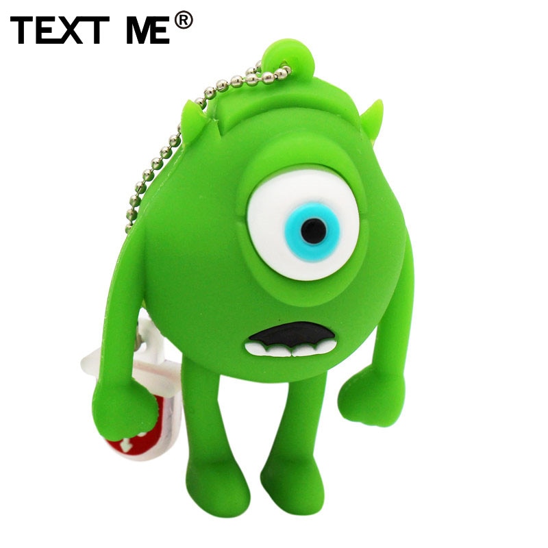 TEXT ME cute cartoon 3 colour Monster University usb flash drive usb 2.0 4GB 8GB 16GB 32GB 64GB pendrive best