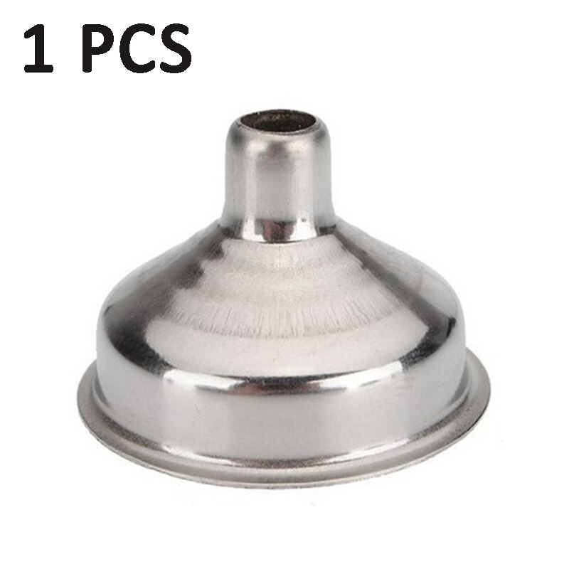 Funnel Steel Kitchen Funnel Oil Liquid Mini Funnel Metal Funnel With Detachable Filter Funnel Canning Kitchen Specialty Tools: 1 PCS