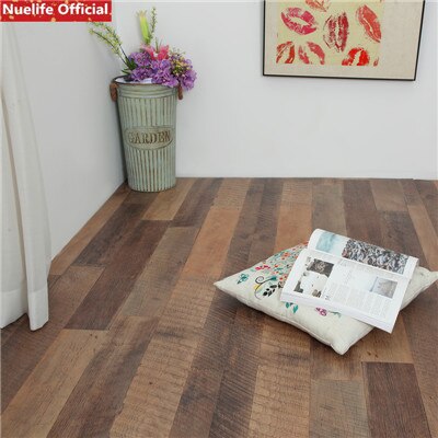 Thicken floor stickers kids room living room bedroom restaurant office pvc floor waterproof wear-resistant Non-slip stickers: E