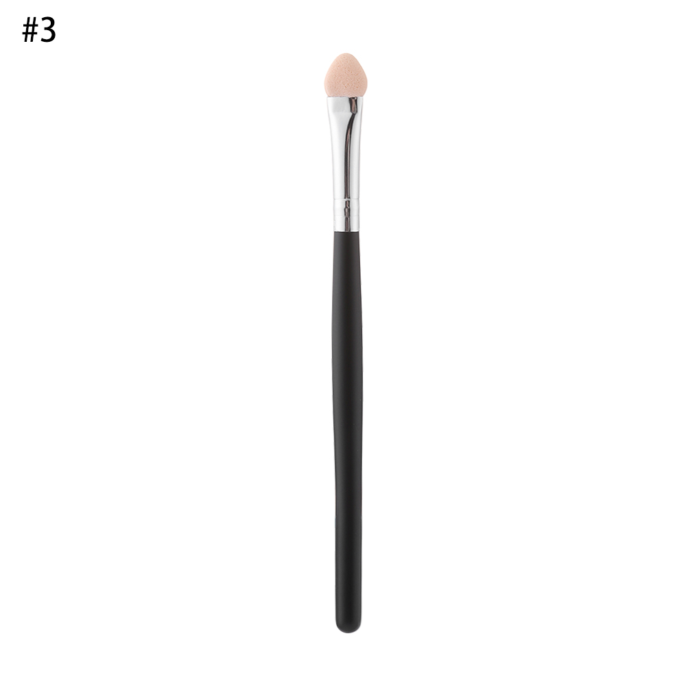 Pinceau à Long manche pour fard à paupières, éponge professionnelle, bâton à sourcils, applicateur de fard à paupières Portable, Eyeliner, outils de maquillage cosmétique, 2 pièces: 03