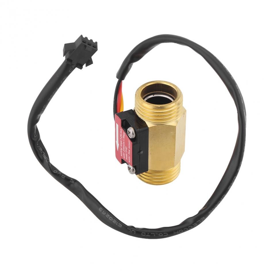 1 pc Magnetische Duurzaam 1-25L/min Waterstroom Sensor Schakelaar G1/2 Draad Hoge Nauwkeurigheid Precisie
