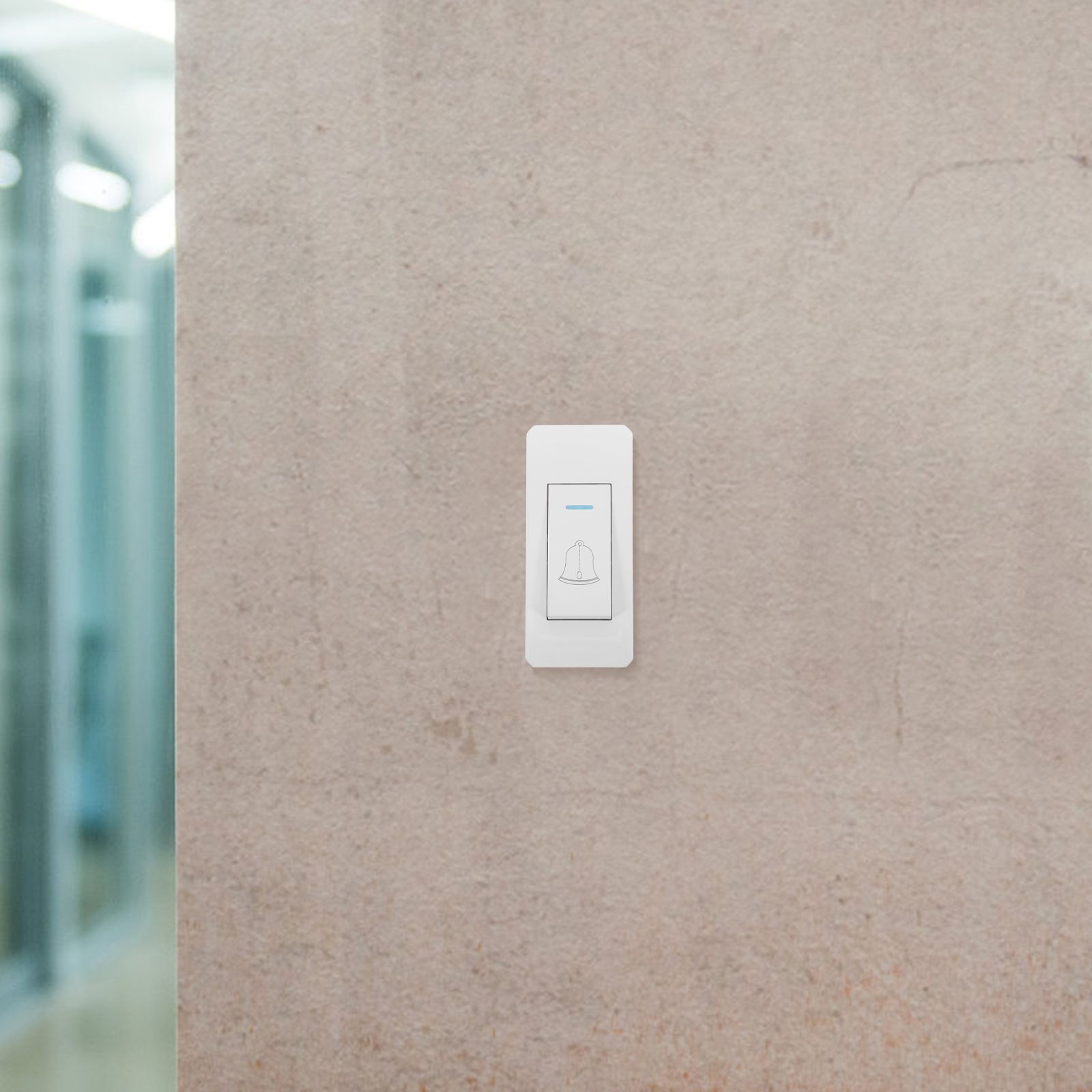 Høy effektbryter kablet ringeklokke kablet utgangsknapp ringeklokkekontroller innendørs garderobeskapdør lyssensorer